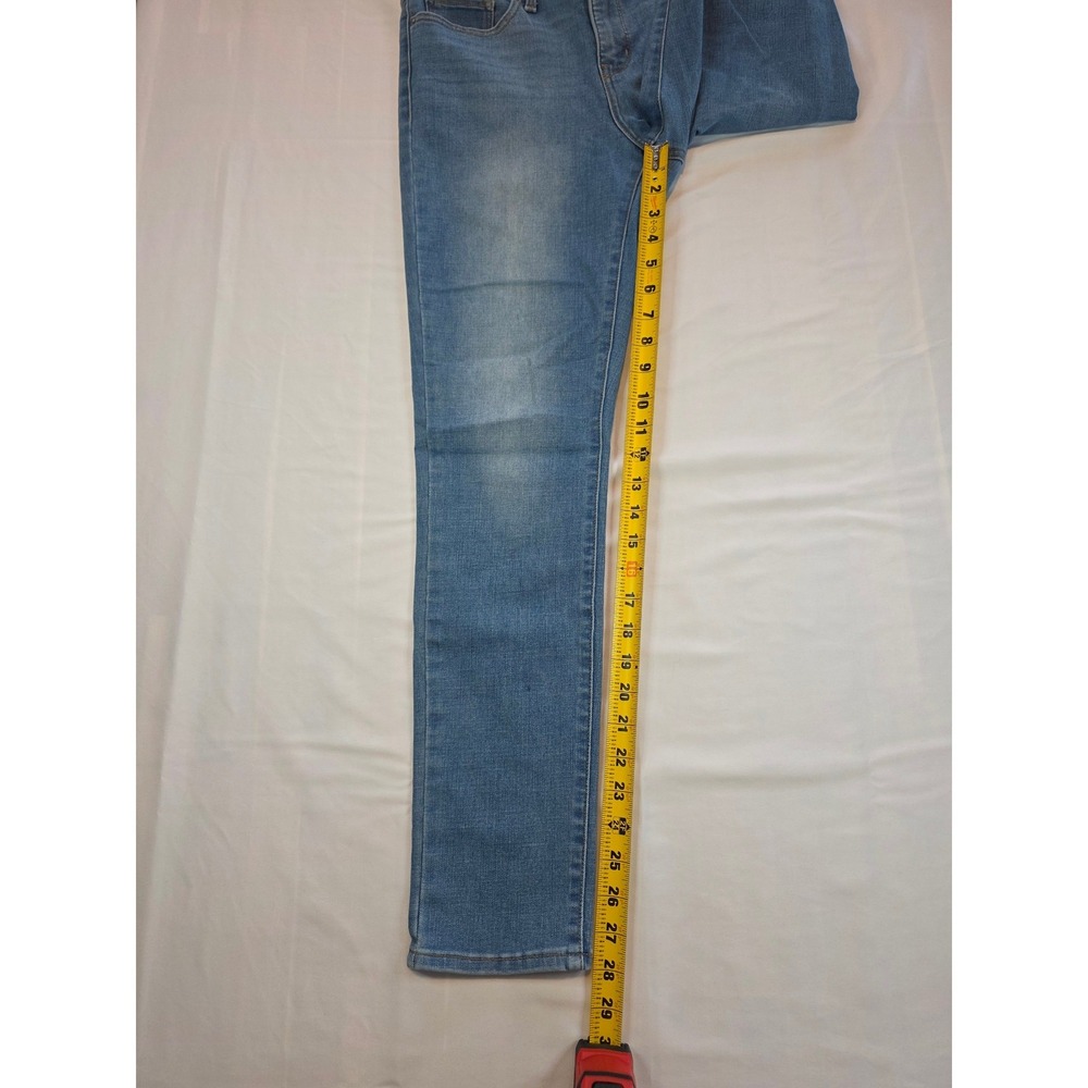 Levis 311 Shaping Skinny Jeans Womens 29 Medium Wash Blue Mid Rise - Picture 6 of 13